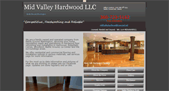 Desktop Screenshot of midvalleyhardwood.com